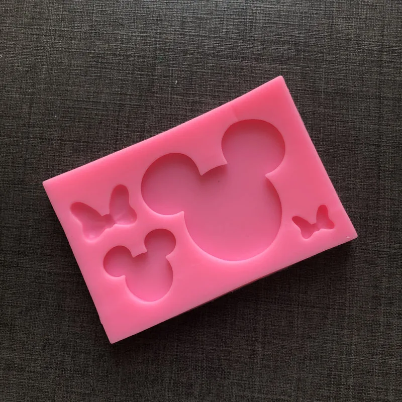 Cartoon Animal Silicone Sugarcraft Mold Resin Cupcake Baking Mould Fondant Cake Decorating Tools