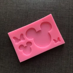 Cartoon Animal Silicone Sugarcraft Mold Resin Cupcake Baking Mould Fondant Cake Decorating Tools