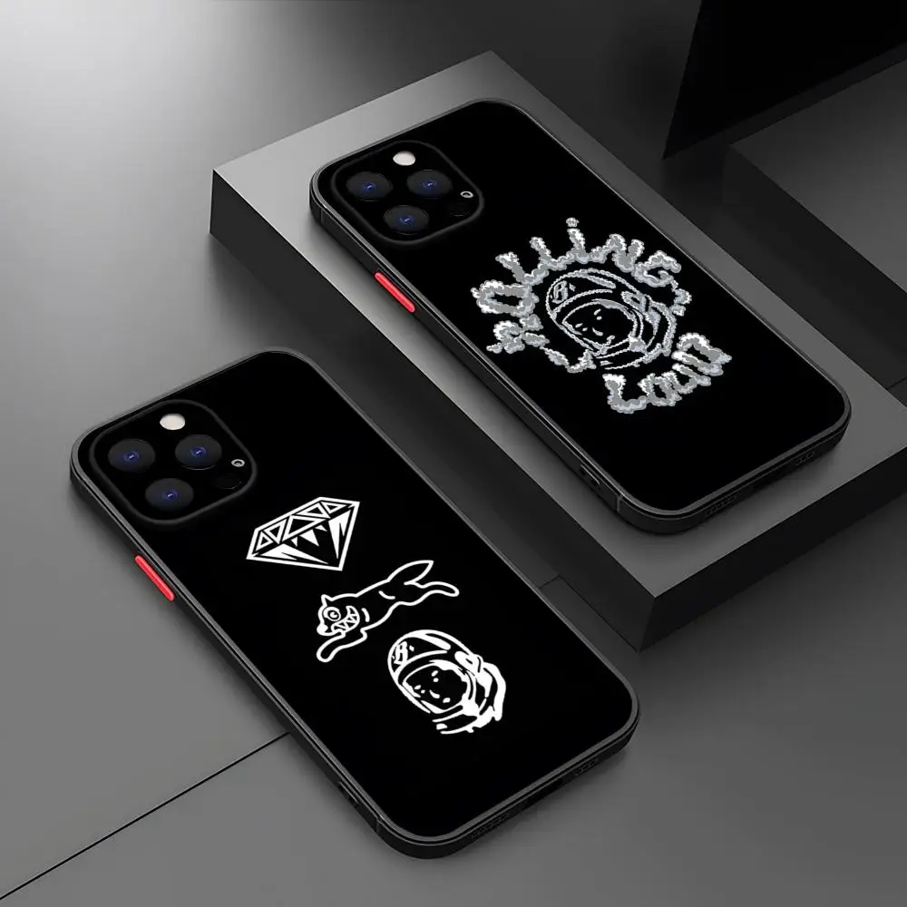 Чехол для телефона B-BillionaireS Boys Club с матовой прозрачной задней панелью для iPhone 16, 15, 14, 13, 12, 11 Pro Max X XR Mini Puls 7, 8 Plus, чехол