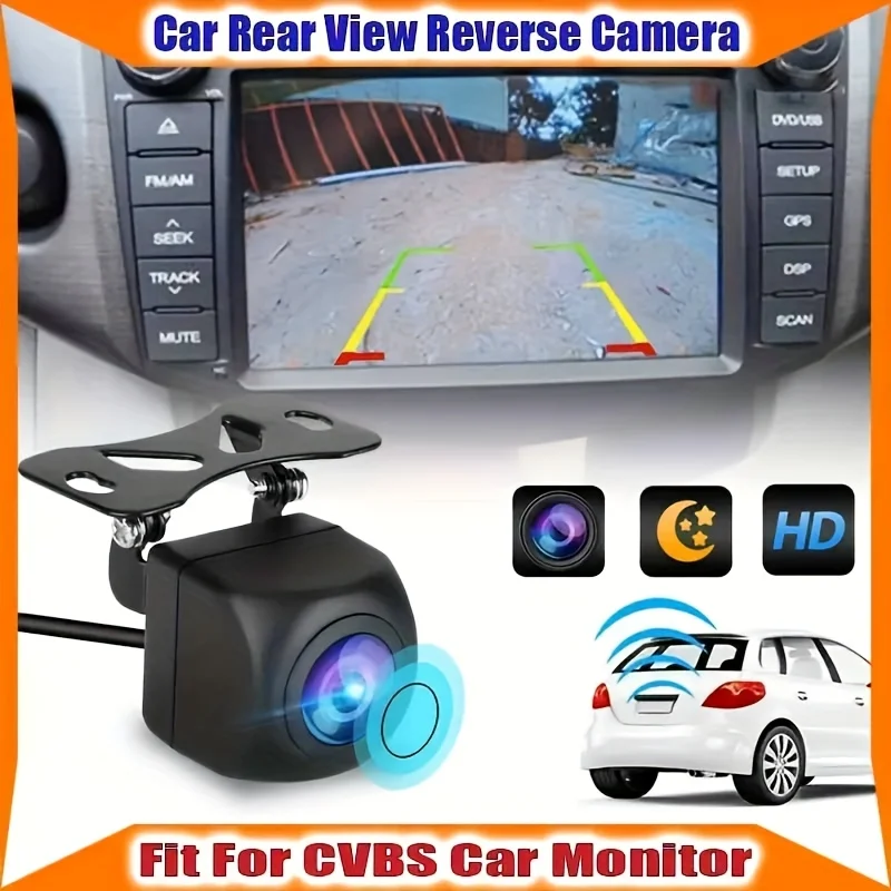 Wide-Angle Rearview Camera for Vehicles, Enhancing Safety During Reversing And Parking for Pickups, Rvs, And Trucks