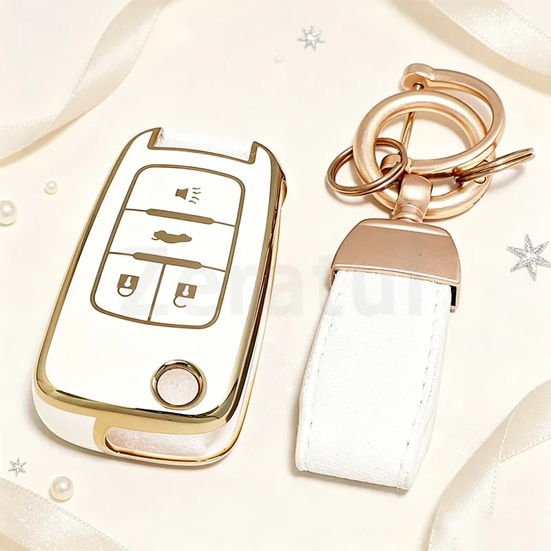 4 Button Auto Shell For Buick Opel Corsa Antara Zafira Meriva Insignia Car Flip Key Cover Case For Chevrolet Cruze Aveo Keychain
