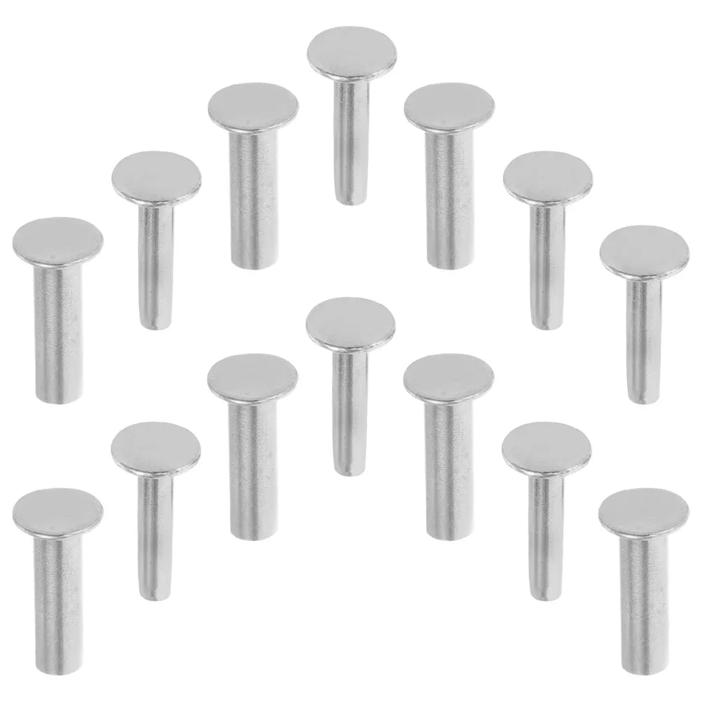 7Pairs Stainless Steel Kitchen Cutter Handle Rivets Locking Clamping Rivets for DIY Assembly Safe Secure Fastening Gourmet