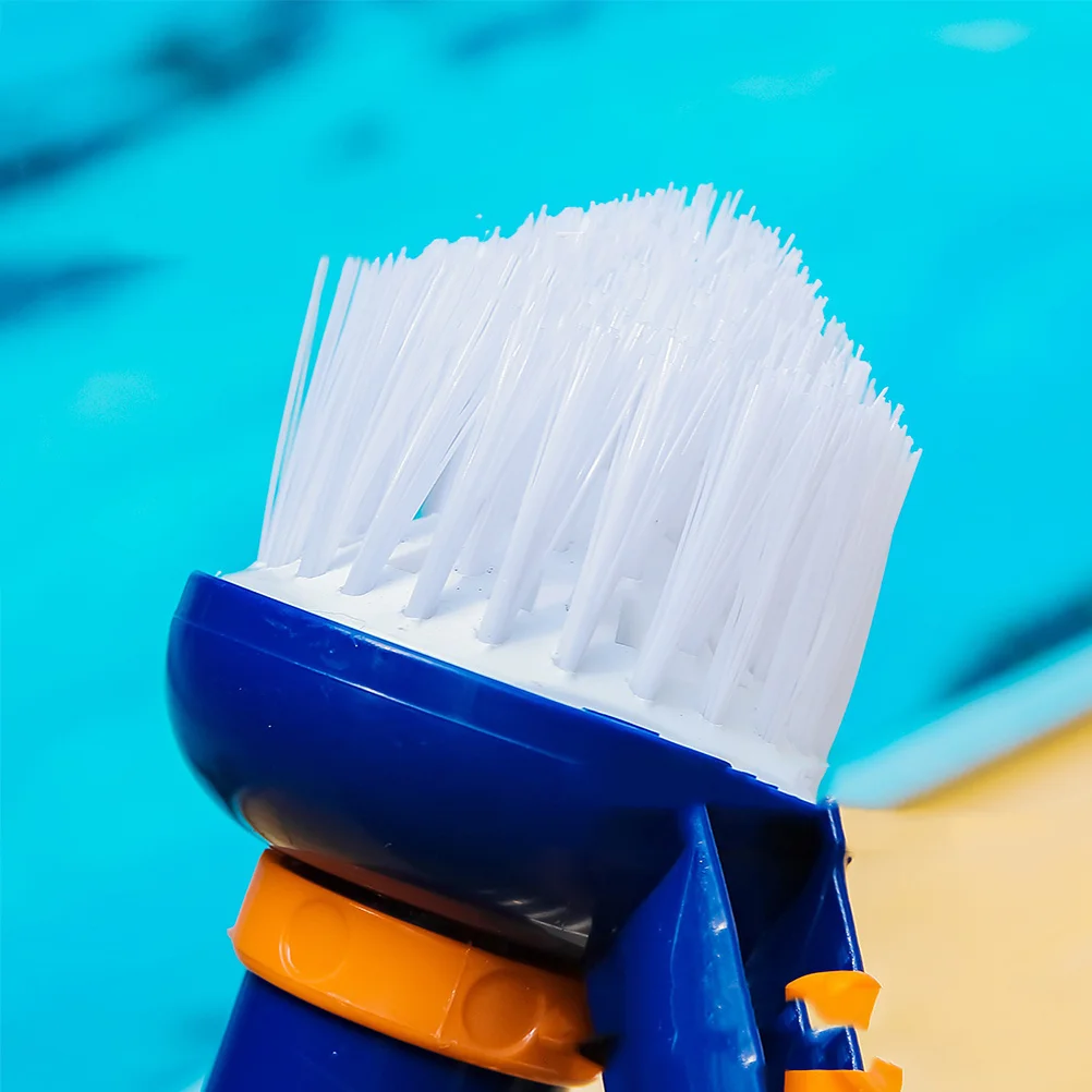

1Pcs Swimming Pool Cleaning Equipment Professional Brush Head Replacement Effective for Corners Steps Stairs Removes Dirt Moss