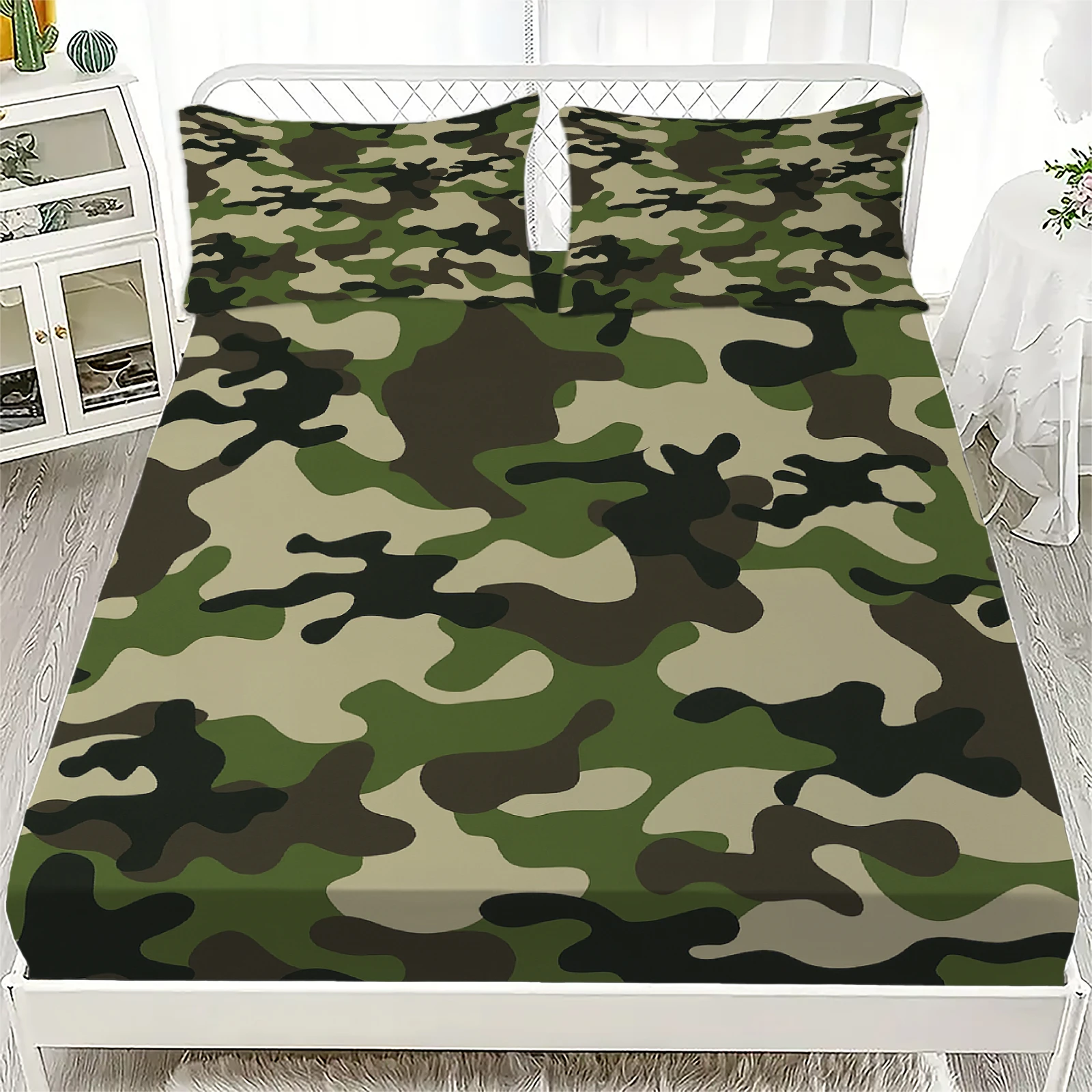 1 adet uyumlu desenli çarşaf, - Fitted Bed Sheets Deep Pocket incelemesi ve fiyatı