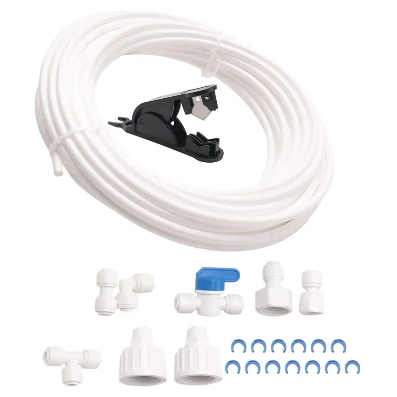 

Refrigerator Water Hose Kit Water Purifier Tubes 15 M Water Hose Drinking Water Pipe For Fridge Water Pipe Connector-[A22I Store