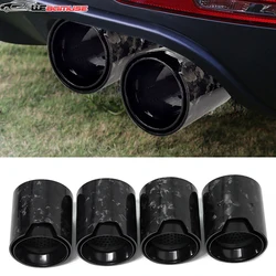 4 PCS Exhaust Tailpipe For BMW M2 F87 M3 F80 M4 F82 F83 Upgrade M Performance Carbon Fiber Exhaust Tip Muffler Exhaust System