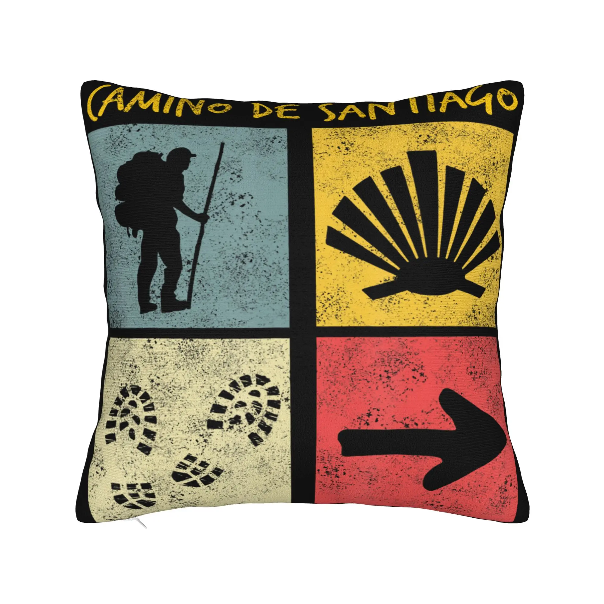 Camino de Santiago 2026  Pillowcases Merch Printed Cushion Cover Decor  Pillow Case Cover Sofa Multiple Sizes