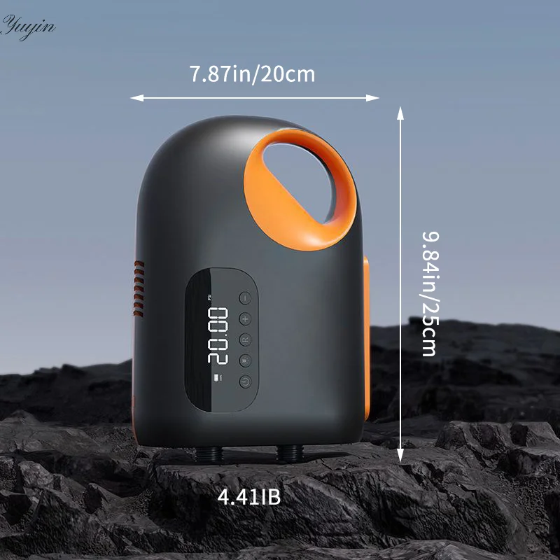 

[CR]Насос для веслобордной доски, двухступенчатый насос для накачивания и дефляции 20PSI с функцией автоматического выключения и автомобильным разъемом 12 В постоянного тока