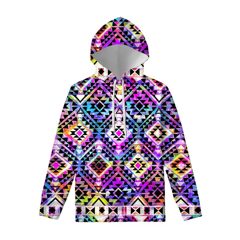 

Ancient Aztec Tribal Graphic Hoodie For Men Women Street Casual 3D Printed Colorful Hoodies Long Sleeve Pullover Swearshirt