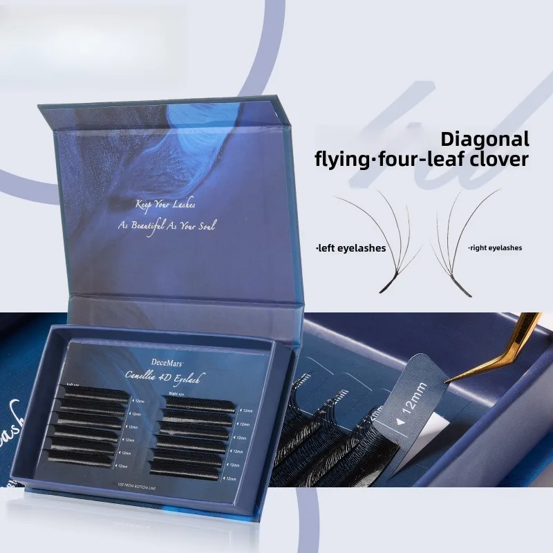 4D/Eyelash Extension Flying Eyelashes Non-Rooting Natural Slender Thick Planted False Eyelashes