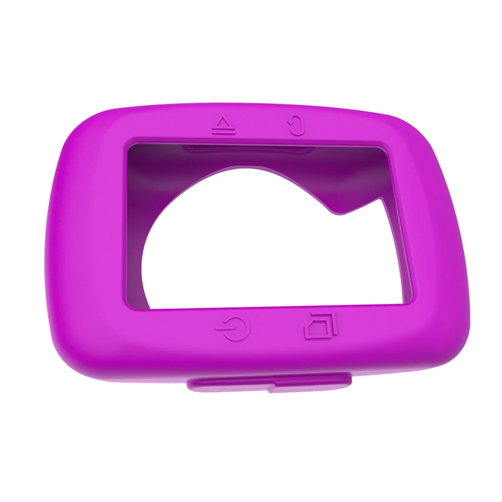 

Simple Smartwatch Cases Bracelet Protective Shell Durable Watch Cover Compatible for Garmin 200 500 (Purple)