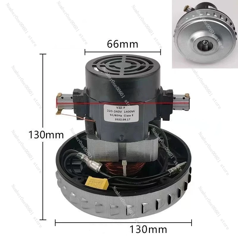 

220V 1400W Universal Vacuum Cleaner Motor 130mm Diameter for Jarrow Vacuum replacement Copper Wire Motor