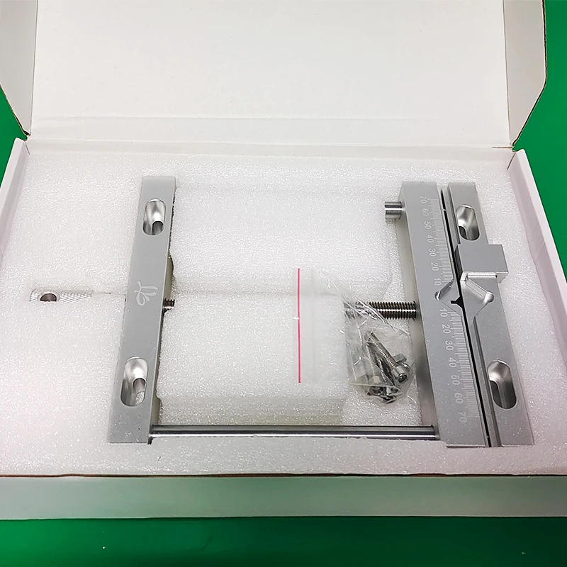 Parallel-Jaw Vice Plain Vise QGG Aluminum Alloy Flat Tongs Vice For CNC Router Engraving Milling And Carving Machine Use