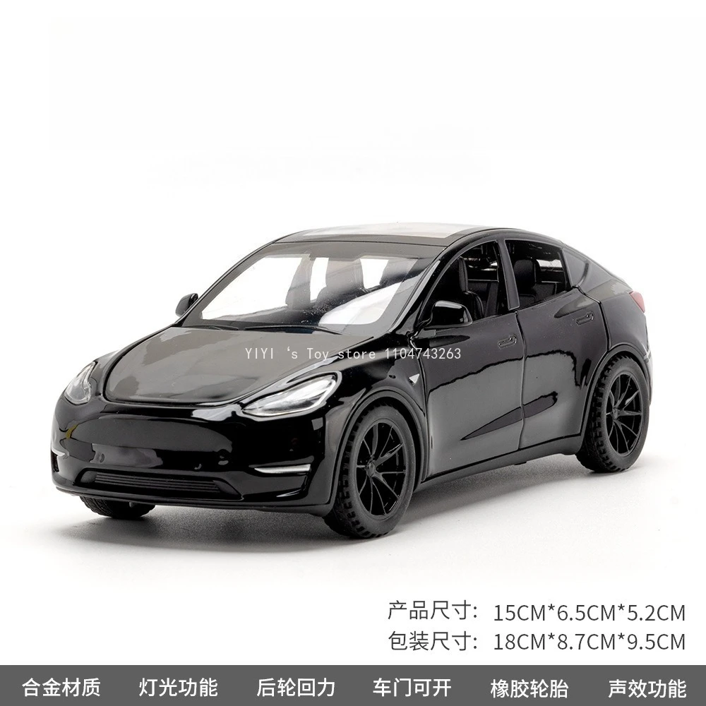 

1: 32 Tesla Model Y Alloy Models Sound and light Diecasting Toy Cars and Collectible Gifts BA20