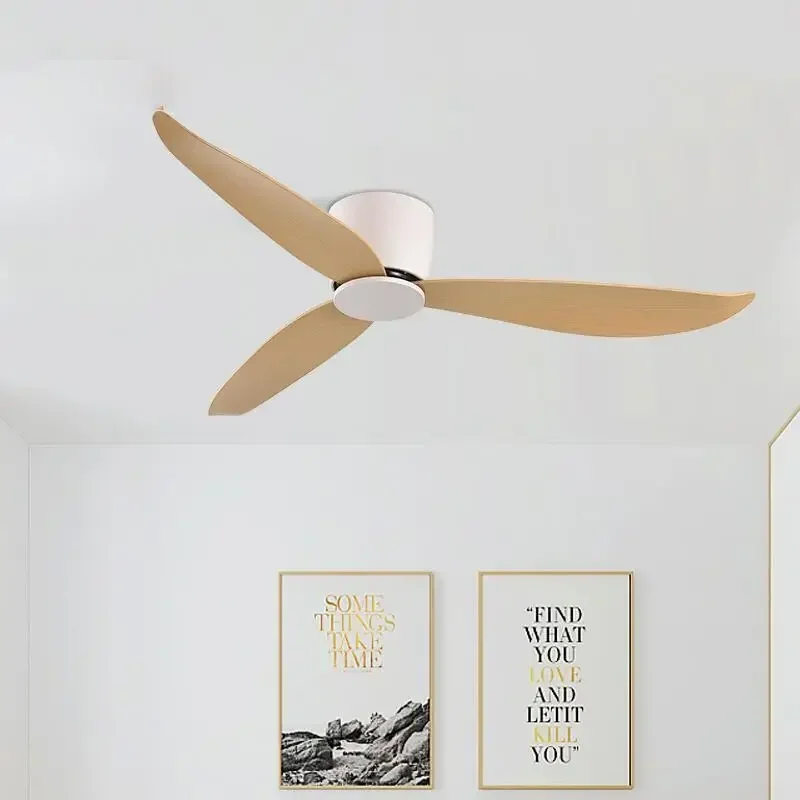 Modern Ceiling Fan With Remote Control No Light For Room Bedroom Ceiling Fans Without Lights Ventilador De Teto 110v 220v