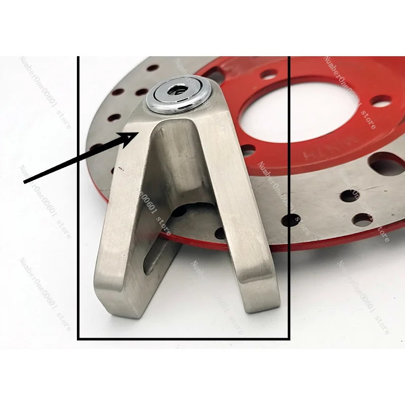

304 Stainless Steel Disc Brake Lock Anti-theft Lock Motorcycle Lock Electric Bike