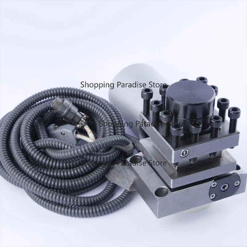 LD4 CNC Lathe Turret Tool Changer High Repeatability Accuracy Multi-Position NC Turret for Lathe Machine