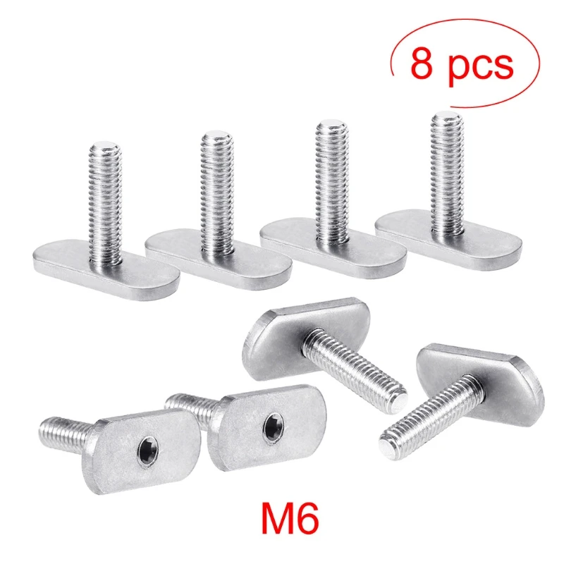 Threads Kayak Track M6 Screws & for T Slot Replacement Easy to inst