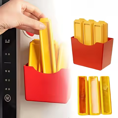Food Grade Silicone French Fries Ice Cube Mold Long Rectangular Tray for Whiskey Drinks Easy Release Party Kitchen Accessory