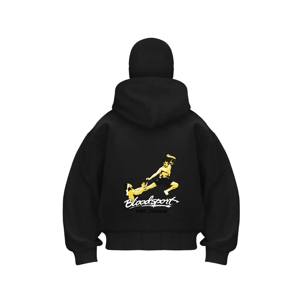 

Fight Death Martial - Arts - Вдохновленный 'Bloodsport' Action Art Design Мужская Балаклава с двойным капюшоном на молнии Зимняя теплая толстовка