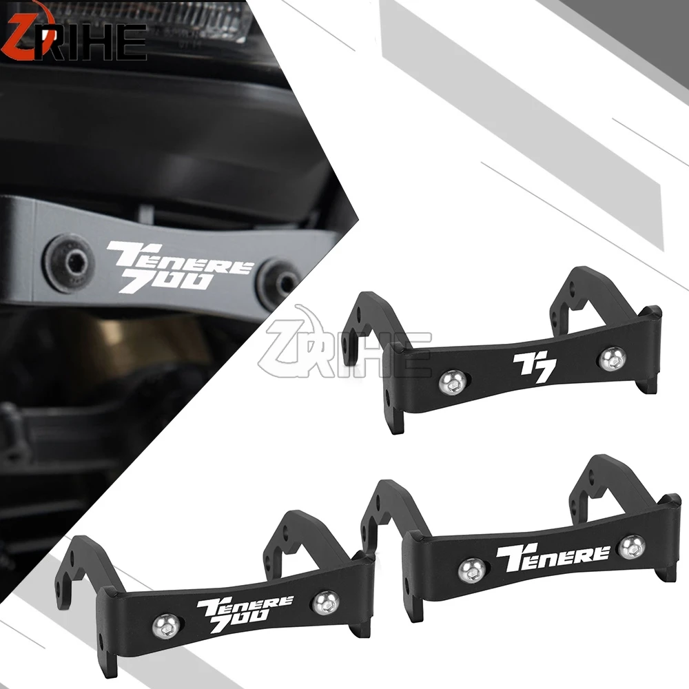 

2024 For Yamaha Tenere 700 Rally Auxiliary Light Backet Mount Holder Fog Lamp Bracket T7 Tenere700 2019 - 2023 2022 2021 2020