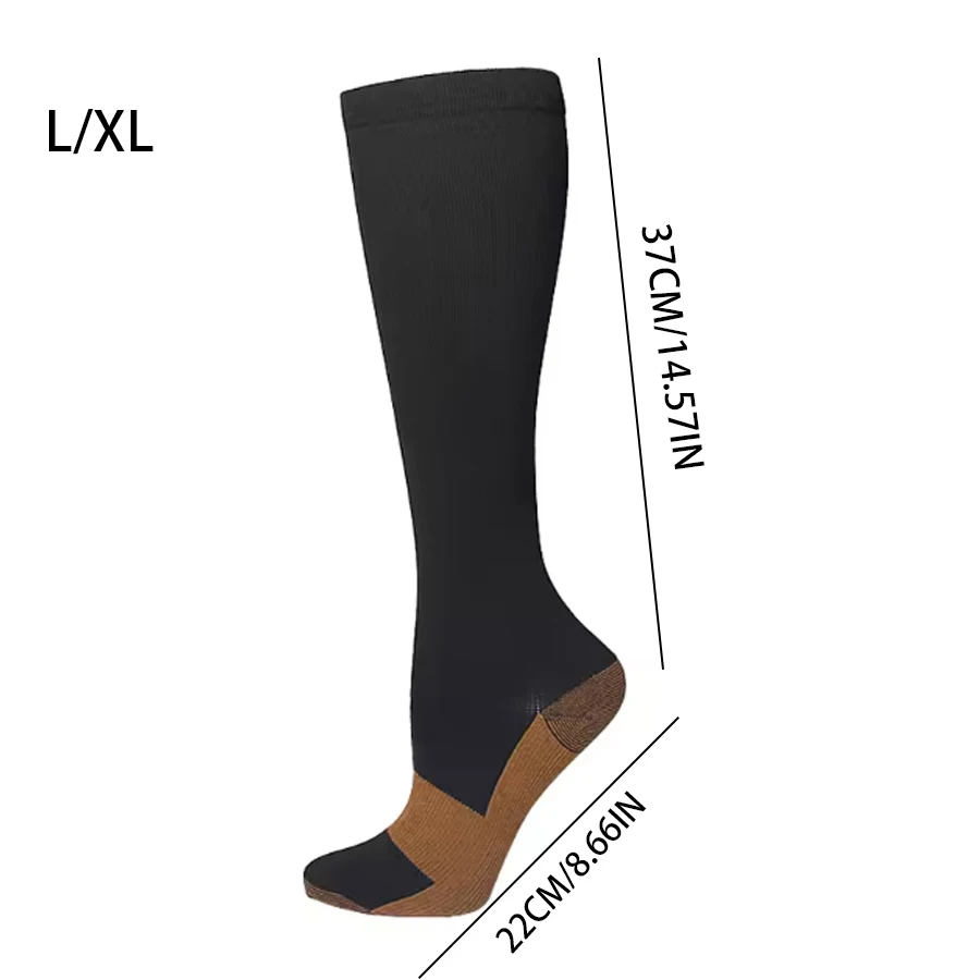 1 paire de chaussettes de Football Sports de plein air chaussettes de cyclisme chaussettes de Compression Marathon course chaussettes de Compression