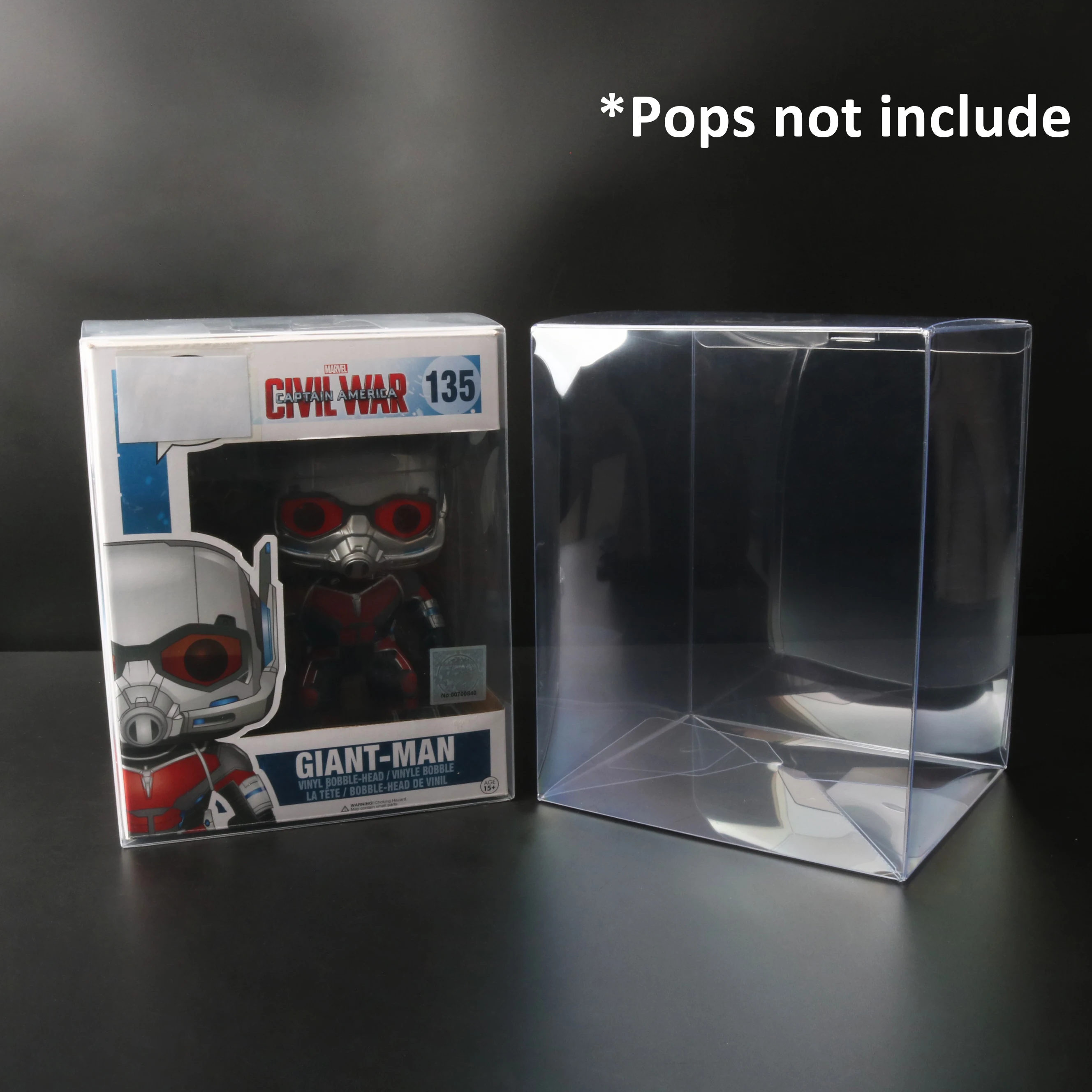 Transparent Display PET Plastic Cover for Funko Pop 6 Inch Serise Collection Clear Protective Box 1pc Toy Packaging