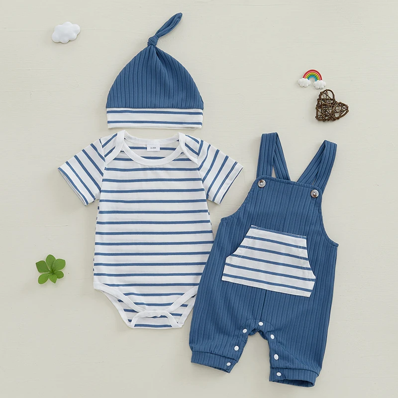 Baby Boy Suspender Outfit Set 2