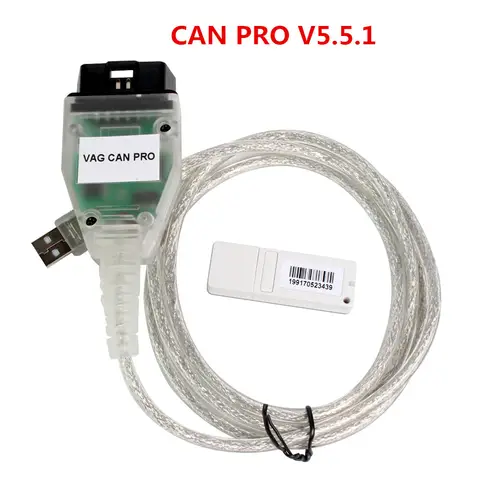 Professional For VAG CAN PRO VCP Scanner SW 5.5.1 Diagnostic Tool OBD OBD2 VAG CAN BUS UDS K-Line VCP PRO V5.5.1 6 best sales vcp - №6
