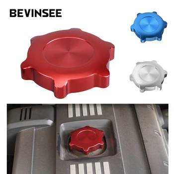 BEVINSEE M Stijl Olievuldop Afdichting Cap Voor BMW E46 E92 E90 E36 E39 E60 E30 E83 E53 Z4 E85 E70 11128655331 11127509328