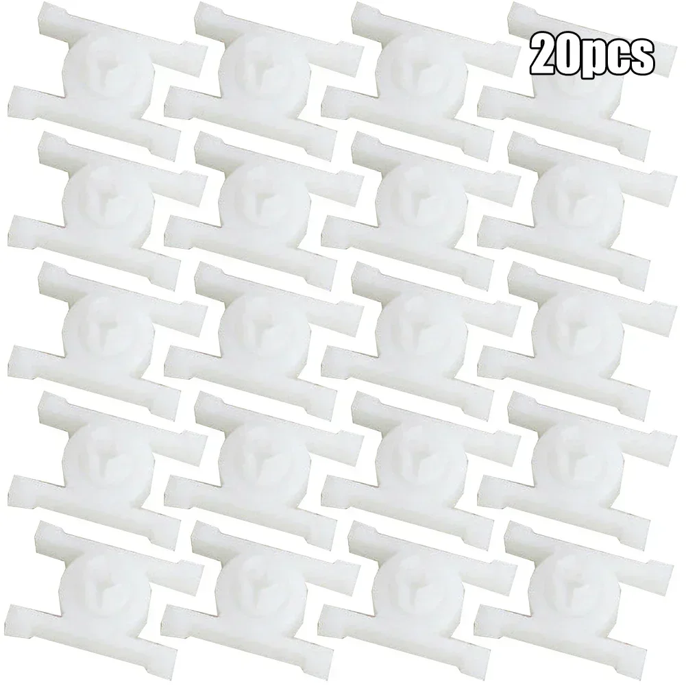 20 قطعة باب السيارة الخارجي الحاجز صب مقاطع الكسوة صالح لسيارات BMW 320i 323i 318i E21 E10 E30 51131829904 صب تقليم الباب #1