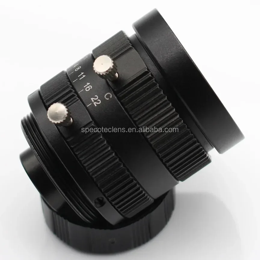 6mm 5MP Low Distortion Fixed Focus Cmount CCTV 5 MegaPixel Lens