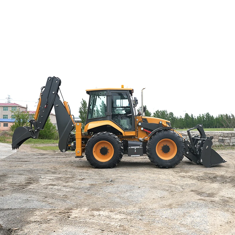 Backup Camera  Precise Trimming High Quality Mini Backhoe Excavator Loader Mini Backhoe Loader for Sale
