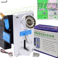 Aceptador de monedas Arcade para máquina expendedora de grulla de garra, lavadora de monedas, sillón de masaje, videojuego Arcade Jamma JY-100F