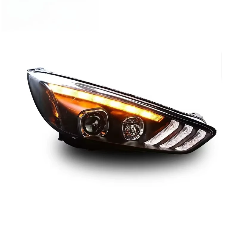 For Focus Headlights 2015 2016 2017 Headlights Focus DRL Turn Signal High Beam Genius Projector Lens