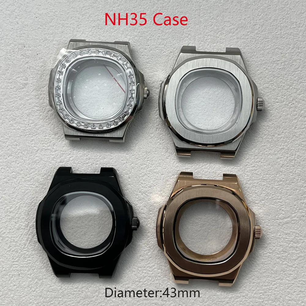 Nautilusian nh35 dial 29.8mm for 43mm NH35 Nautilusian case fit Japan NH35 automatic movement 5711/1R-001 5711/1A-011 watchmods