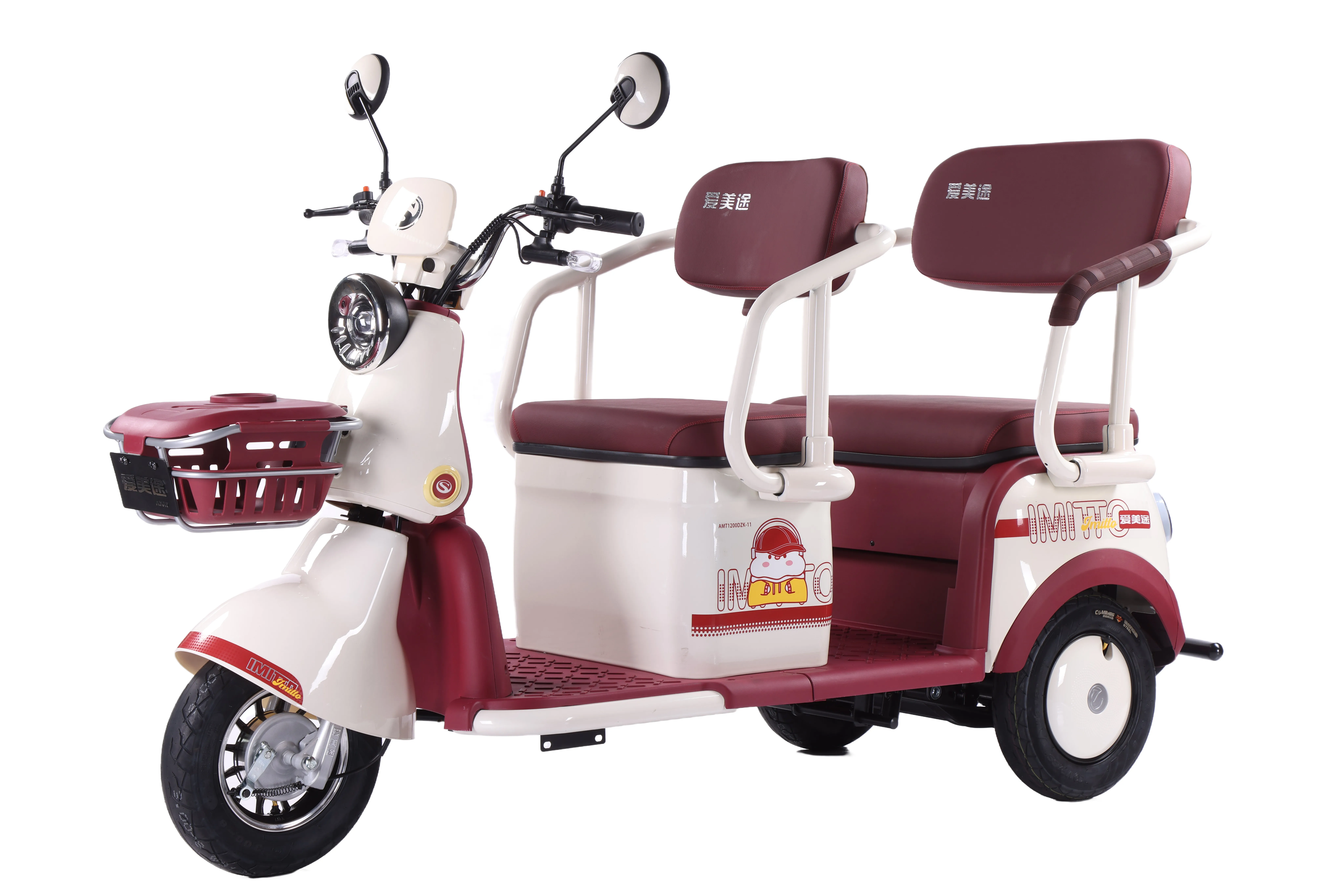 Hot Sale Factory Direct Electric Tricycles for Adults & Children Open-Body Leisure & Cargo Rides Convenient Pick-Drop Service