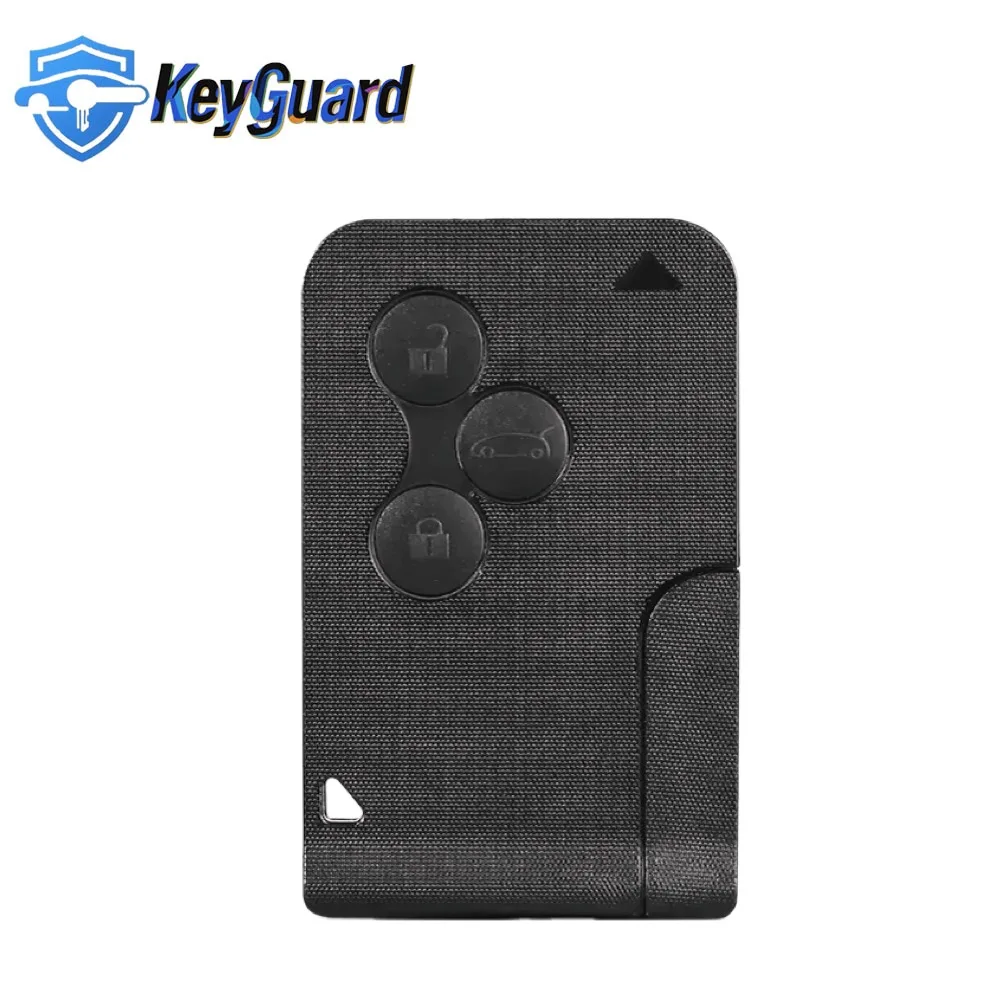 Keyguard مفتاح لرينو كليو لوجان ميجان 2 3 كوليوس ذات المناظر الطبيعية الخلابة 3 أزرار حافظة مفتاح بعيد مفتاح صغير استبدال البطاقة الذكية