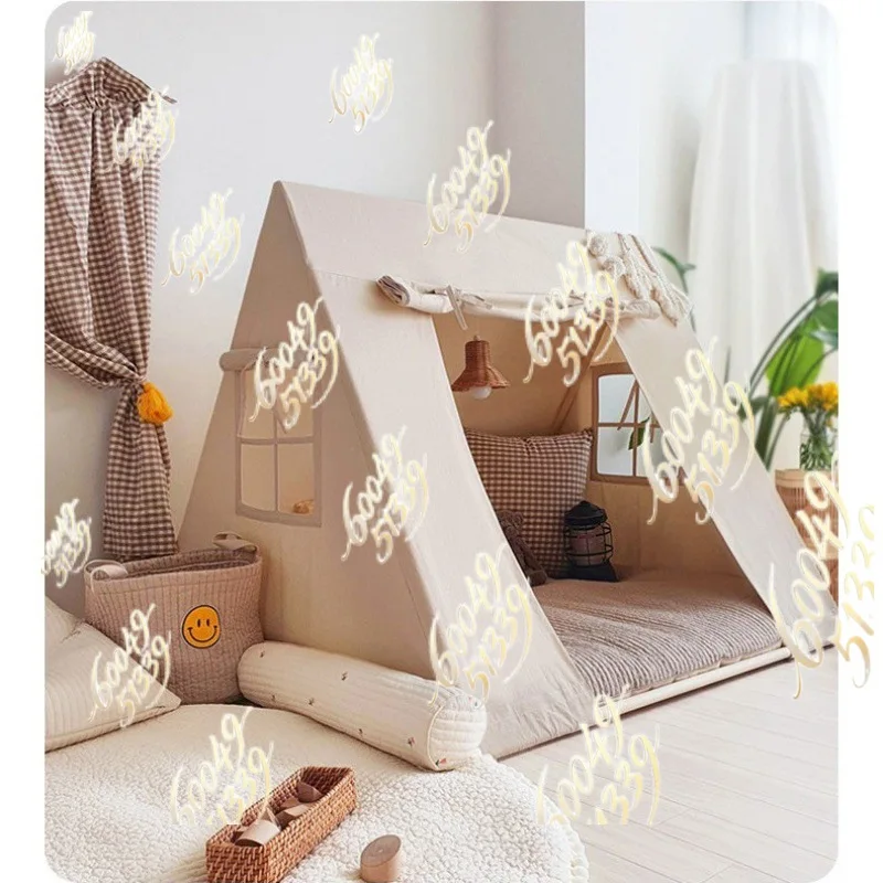 apply to Kids Triangle Play Tent, Indoor Solid Wood Thickened Game Castle House