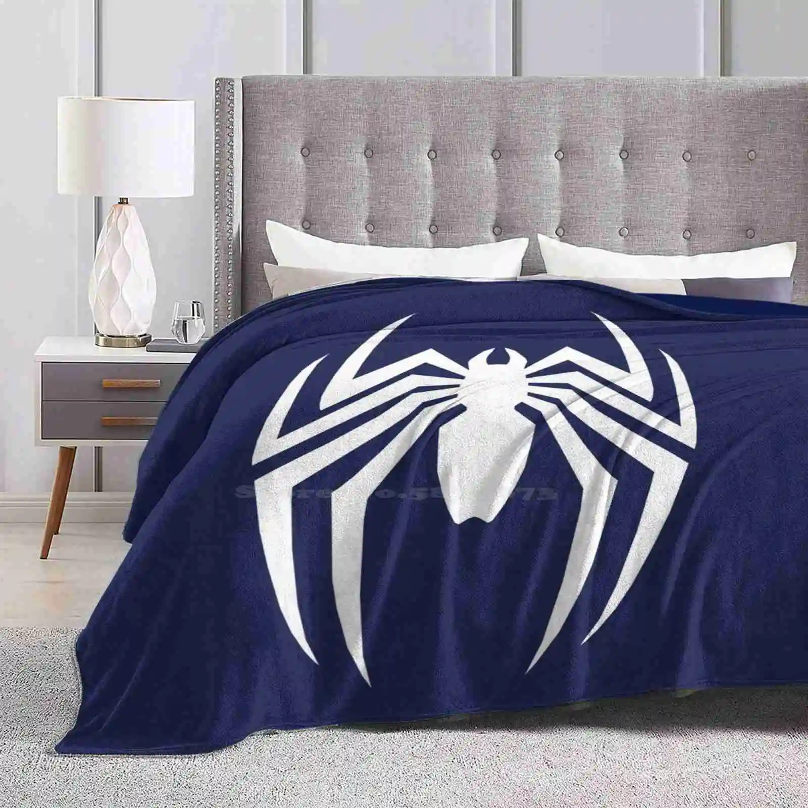 Sharp Spider Logo New Print Novelty Fashion Soft Warm Blanket Logo Sharp Animals Universe Comics Xman Games E3 Xcom