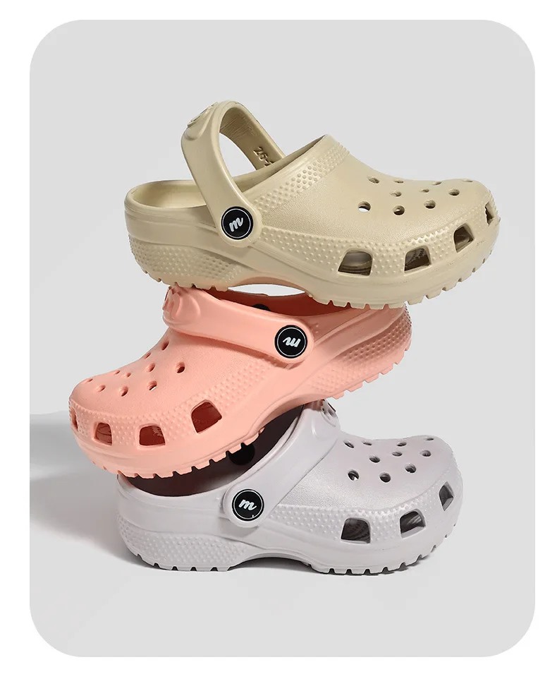 2026 Kinder Mädchen Jungen Lochschuhe Sommer Rutschfeste Outdoor-Sandalen Geschlossene Zehenpartie Weiches Gefühl Strandpantoffeln Dicker Boden Weicher Boden – Detail 13