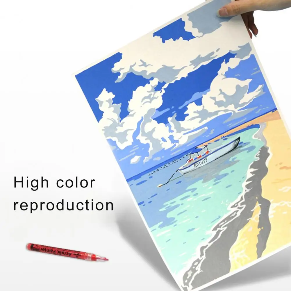 Rotulador acrílico ecológico, juego de rotuladores de Color con punta suave, agarre cómodo para arte de Graffiti, brillo doble para contornos