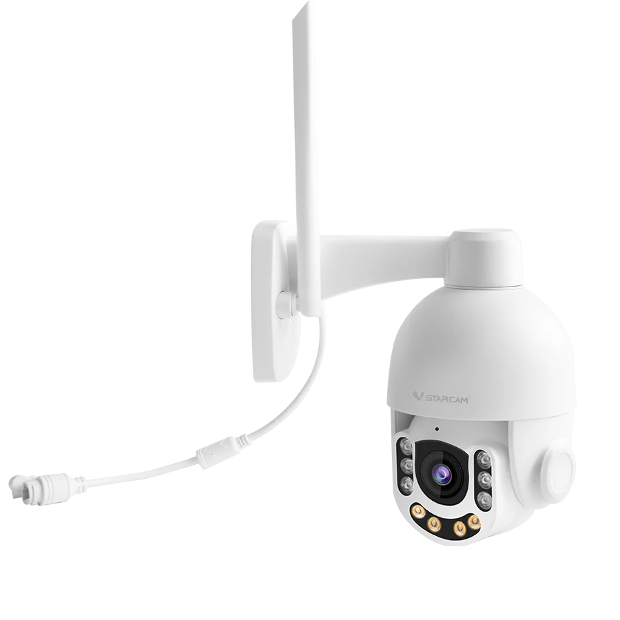 Vstarcam New Outdoor WIFI 3MP/5MP 5X PTZ Optical IP Camera Audio CCTV Full Color Surveillance Camera AI Human Detection PhoneAPP
