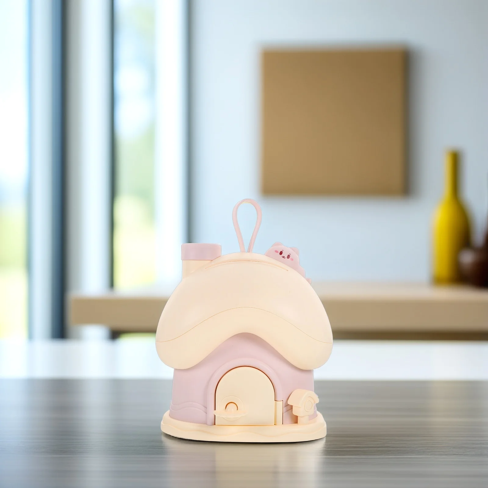 

Creative Mushroom Money Box Charming Cartoon Piggy Bank for Girls Big Capacity Cash Holder Ideal for New Year Christmas Gift