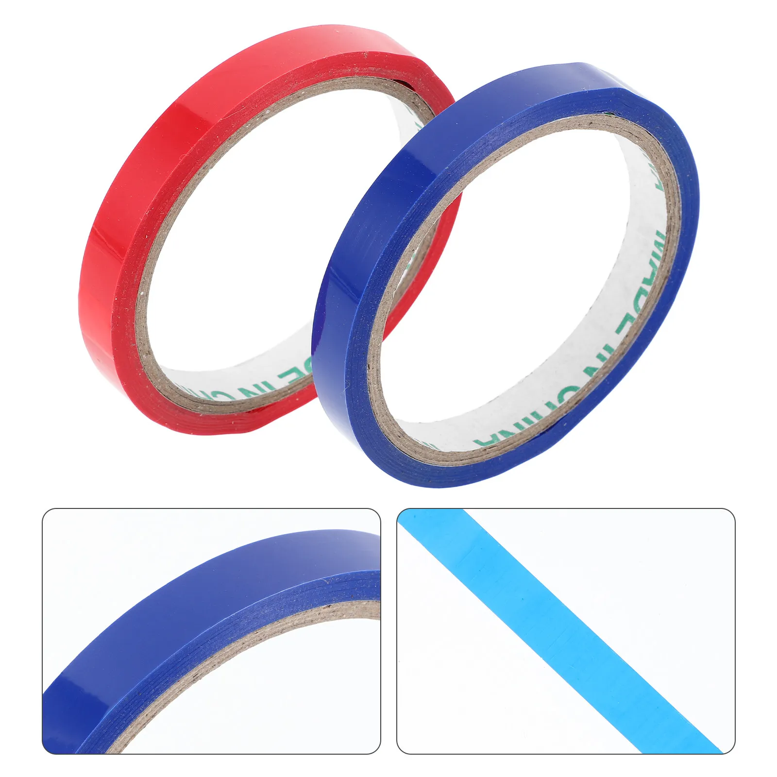 

10 Rolls Colored Packaging Sealing Tape for Supermarket Bag Tying Machines Strong Adhesion Produce Meat Vegetable Fresh Food