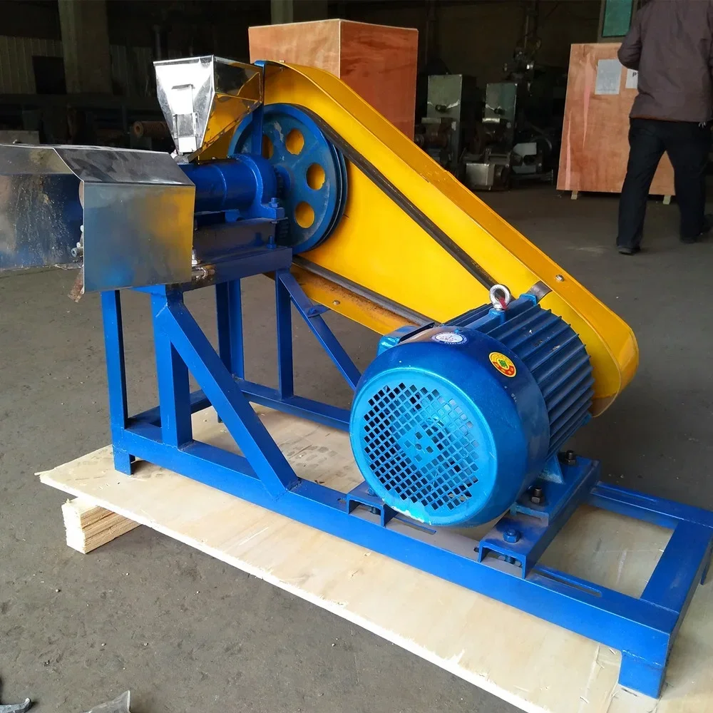 Commercial Corn Puff Extruder Rice Extrusion Equipment