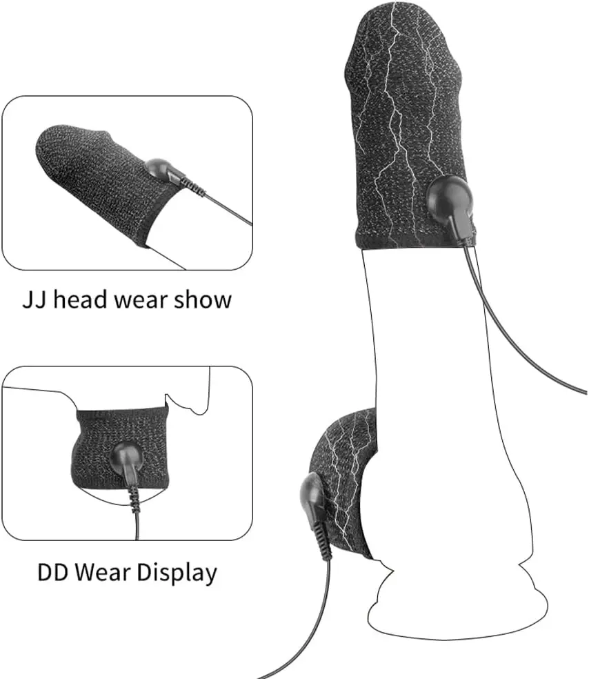 صدمة كهربائية حشفة الذكور الخصيتين النسيج حلقات E-stim ، أجهزة التحفيز الكهربائية حلقة الديك ، مجموعة عبودية شريط القضيب ، 8 تعديل #4