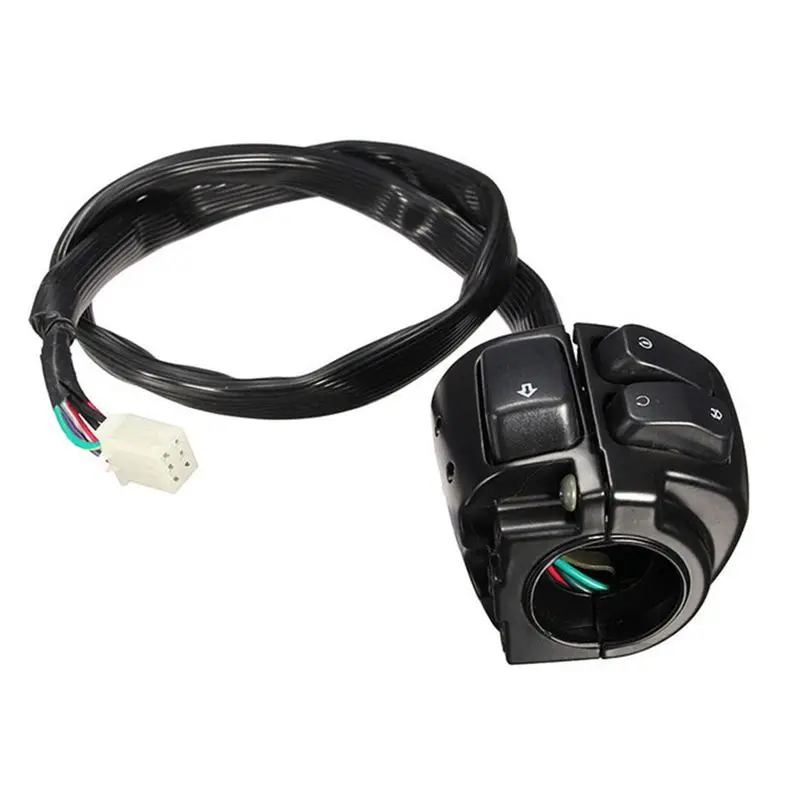 Firmly Handlebar Switch Handlebar Control Switch 25MM Handlebar Switch Electroplating Color