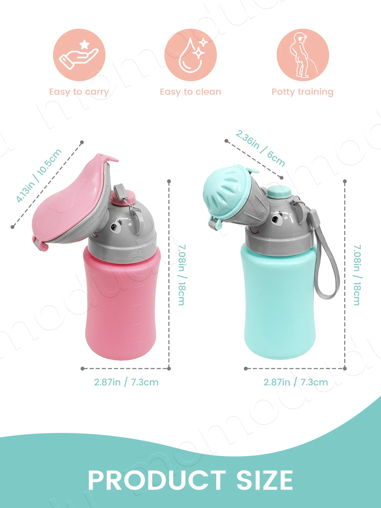 Emergency Portable Baby Hygiene Toilet Urinal Boys Girls Pot Outdoor Car Travel Anti-leakage Potty KidsConvenient Toilet Portabl