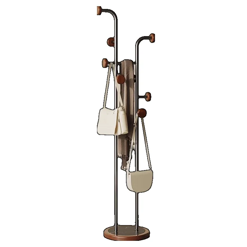 Wind floor hanger, bedroom retro hanger, simple clothes rack